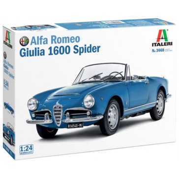 1/24 ALFA ROMEO GIULIA 1600 SPIDER