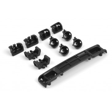 Toyota Hilux SR5 Grille and Light Set (Black)