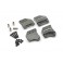 Aluminum Shock Tower Set (Gunmetal)
