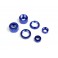 Shock Cap Set (Blue)
