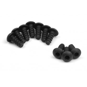 TP. BUTTON HEAD SCREW M4x10mm (HEX SOCKET/10pcs)
