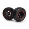 Spryte Wheels/Tires Assembled (Black/Red)