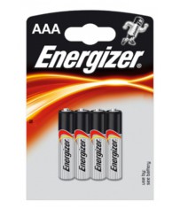 4 Batterijen Energizer AAA