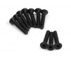 TP. FLAT HEAD SCREW M3x18mm (HEX SOCKET/10pcs)