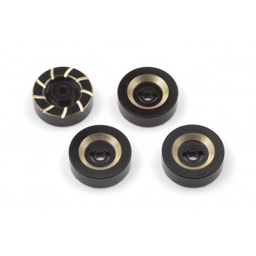 7mm Hex Hub Weight Set (Brass/4pcs)
