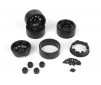 CS-10 Beadlock Wheel 1.2in (Black/4pcs)