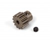 14T Steel Pinion Gear (0.8M / 32DP 3.175mm Shaft)