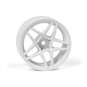 Kansei Astro Wheels White 6mm Offset 26mm (Pr)