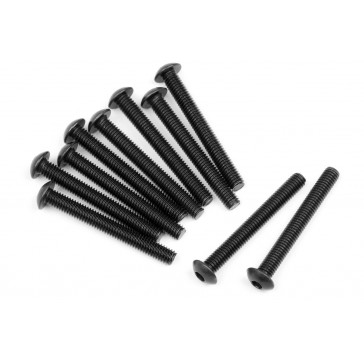 Button Head Screw M3x24mm (10pcs)