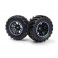 Spryte Wheels/Tires Assembled (Black/Blue)
