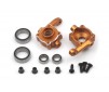 Aluminum Steering Spindle Set (Orange)