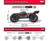 1/8 KRATON 6S EXB 4X4 RTR Brushless Speed Truck BLACK