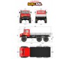 Crawling kit - EMO XXL Thunder Dragon 1/6 RTR 775 Brushed kit