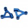 DISC.. Tranny Brace Set. Aluminum. Blue: HRL