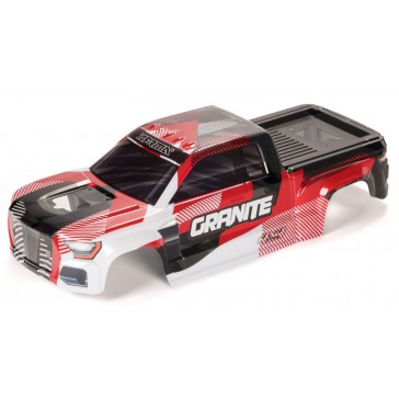 GRANITE Clipless Painted Decaled Trimmed Body Red