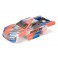 1/8 Painted Body with Decals Blue/Orange: KRATON 6S BLX V6