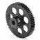 ALU ULTRA-LIGHT PINION GEAR - HARD COATED -  62T / 64