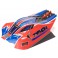 1/8 Clipless Painted Decaled Body Red: TYPHON 4X4