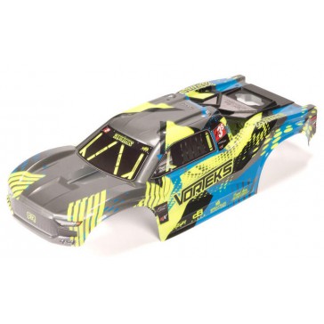VORTEKS Clipless Painted Decaled Body Teal