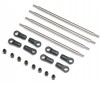 Rear Upper/Lower Links Set Titanium: AXP8
