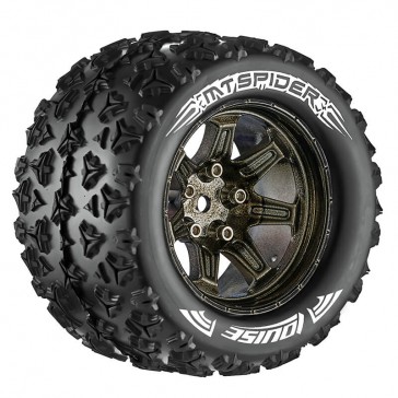 MT-SPIDER 1/10 SOFT HEX 14MM/BLACK CHROME ARRMA G