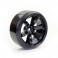 1/10 STREET/DRIFT TYRE 6-SPOKE WHEEL (6MM OFFSET)
