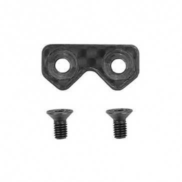 RC10B7 FT CARBON FIBRE FRONT WING BUTTON