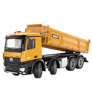 RC TIPPER DUMPTRUCK 12CH 8-WHEEL w/DIE CAST METAL PARTS