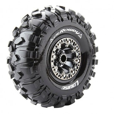 CR-ROWDY 2.2 SUPER SOFT CHROME BLACK HEX 12MM
