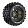 ST-ROCK 1/10 SOFT H EX 14MM/BLACK CHROME ARRMA GRA