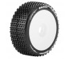B-HORNET 1/8 FR/RR SOFT HEX 17MM WHITE