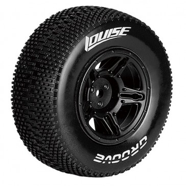 SC-GROOVE 1/10 FR SOFT TRX SLASH FR BLACK