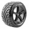 T-ROCKET 1/8 FR/RR SOFT 0 OFFSET BLACK