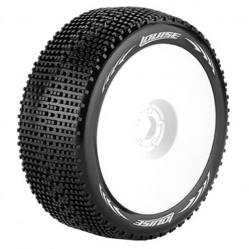 B-GROOVE 1/8 FR/RR SUPER SOFT HEX 17MM WHITE