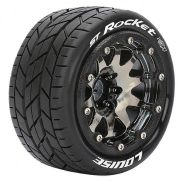 ST-ROCKET 1/10 SOFT BEAD-LOCK/1/2 OFFSET HEX 12MM