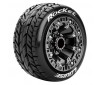 ST-ROCKET 1/16 SOFT SPOKE/CHROME BLACK TRX 1:16 E