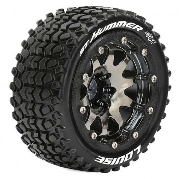 ST-HUMMER 1/10 SOFT BEAD-LOCK/0 OFFSET HEX 12MM B