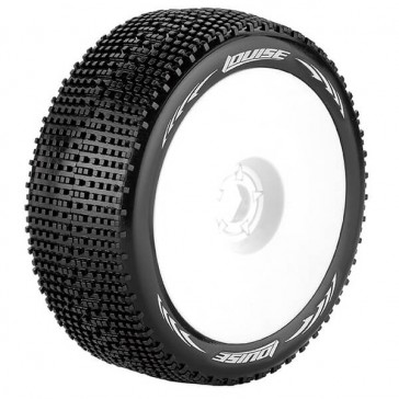 B-GROOVE 1/8 FR/RR SOFT HEX 17MM WHITE