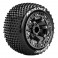 ST-HORNET 1/16 SOFT SPOKE/CHROME BLACK TRX 1:16 E