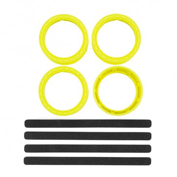 DC10 FT ADJ. WHEEL RIM, FLO. YELLOW (4)