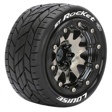 ST-ROCKET 1/10 SOFT BEAD-LOCK/0 OFFSET HEX 12MM B