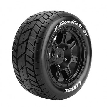 X-ROCKET BLACK MOUNTED X-MAXX HEX24MM