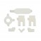 RC10GT SERVO/ RECEIVER/ANTENNA MOUNT/HORN