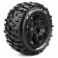 X-MALLET BLACK ARRMA KRATON 8S MOUNTED 24mm HEX