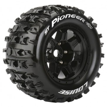 ST-PIONEER 1/8 SPORT 1/2" OFFSET HEX 17MM BLACK CHR