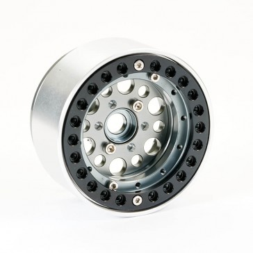 ALUMINUM BEADLOCK SIXO 1.9" WHEELS - GREY (4PC)