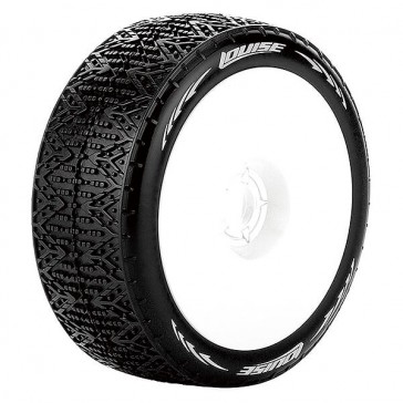 B-PHANTOM 1/8 FR/RR SOFT HEX 17MM WHITE