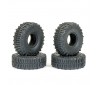 TRX-4M SUPER SWAMPER TYRE & FOAM SET (4PC) 60x21mm