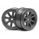 DISC.. JANTE 8 BR. GUN METAL 26MM/0MM