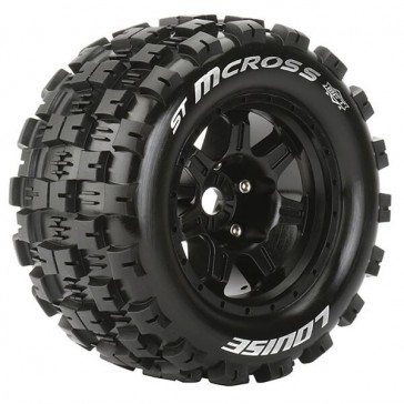 ST-MCROSS 1/8 SPORT 1/2" OFFSET HEX 17MM BLACK E-R
